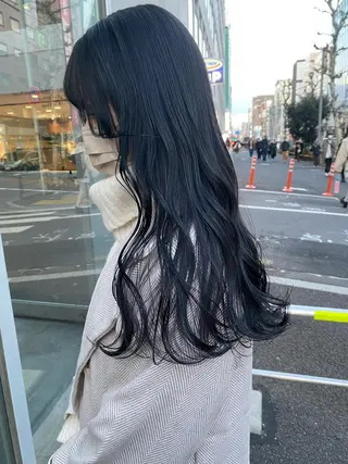 ミディアム カラー ヘアアレンジ サロウィン渋谷宇田川店所属・ハッシュカット/レイ ヤーカットArataのヘアスタイル