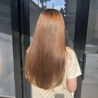 ロング カラー 透明感カラー/パーマ 🌀アオノのヘアスタイル