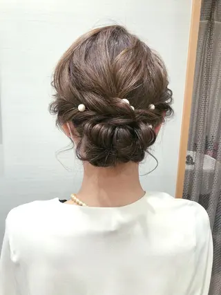 ヘアアレンジ ヘアセット ✴︎Mai✴︎銀座のヘアスタイル