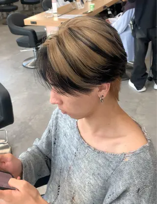 メンズ 似合わせ艶カラー🪽 ひかる🪽のヘアスタイル