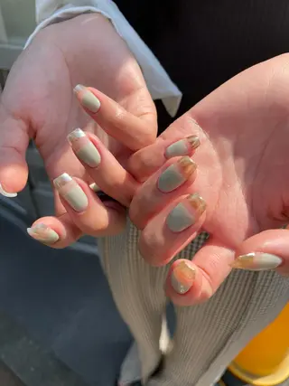 ネイル AOI✩⡱ y2kネイルのネイルデザイン