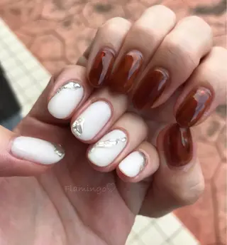 ネイル 40代からの爪を守る ×ケア重視サロン♡のネイルデザイン