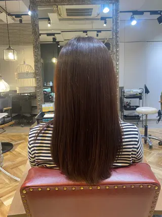 ロング カラー 佐倉 凛花のヘアスタイル