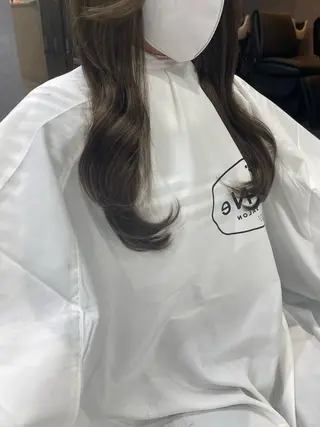 ロング 原宿/プルエ ク/上品カラー/そらのヘアスタイル