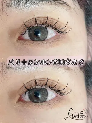 マツエク・マツパ foisalon 大久保店のマツエク・マツパデザイン