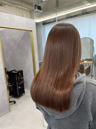 セミロング カラー yuri🌼 NUMBER 天王寺のヘアスタイル