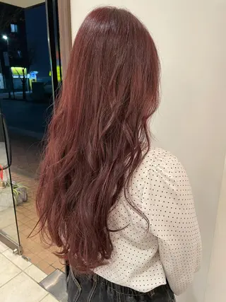ロング 韓国風ヘア♡ runaのヘアスタイル