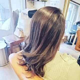 カラー ロング spa hair  ark 富井直美のヘアスタイル