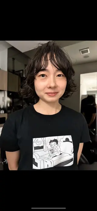 ショート パーマ driP.　by HAVANA所属・パーマ / ボブ /ショート 谷口 陸のヘアスタイル