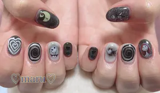 ネイル まるみ ♡のネイルデザイン