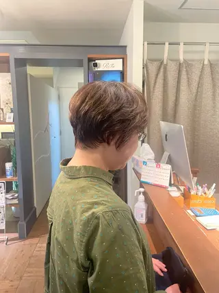 ショート HAIR en所属・ブリーチカラー募集❕ 大橋菜々美のヘアスタイル