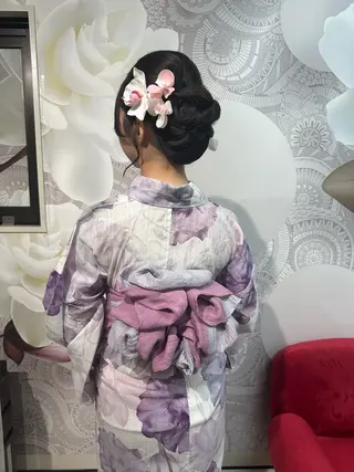 ヘアアレンジ laera 佐藤のヘアスタイル