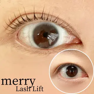 マツエク・マツパ merry Lash Liftのマツエク・マツパデザイン