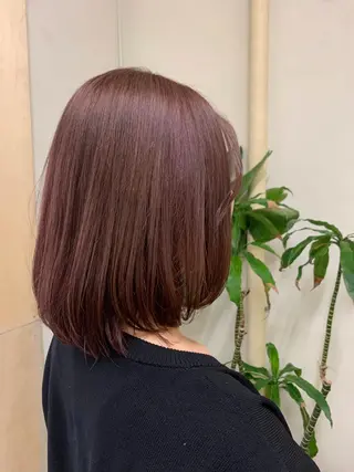 ミディアム 透明感カラー wacoのヘアスタイル
