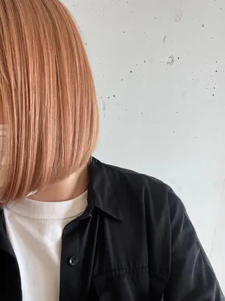 ミディアム カラー ZOA classic hair所属・東 みのりのヘアスタイル