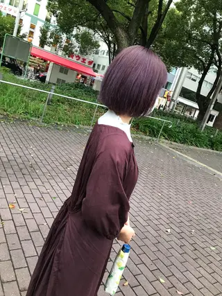 ショート benji所属・名駅/ブリーチカラー /レイヤー/髪質改善のヘアスタイル