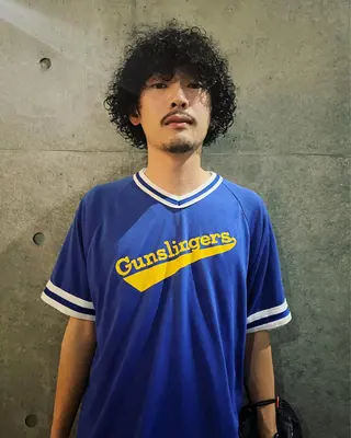 セミロング パーマ メンズ メンズスタイリスト リュウジのヘアスタイル