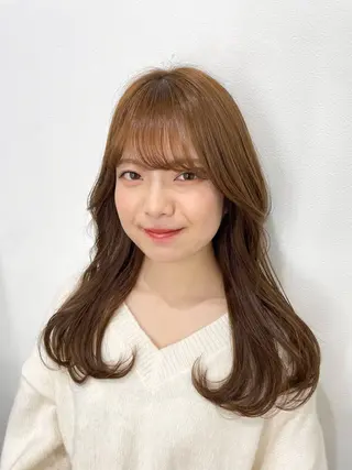 セミロング 🦋ゆめみ🦋 miyon熊本店🦋のヘアスタイル