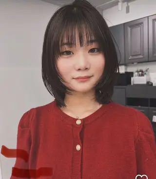 ミディアム neaf 恵比寿店所属・カットモデル募集中 伊藤響のヘアスタイル