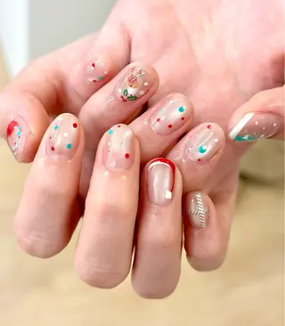 ショート 一其 サロンのネイルデザイン