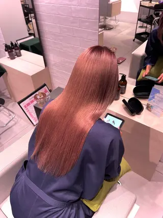 カラー 🤍 ももか🤍のヘアスタイル