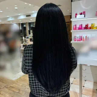 ロング カラー 新宿透明感カラー 髪質改善/吉川怜奈のヘアスタイル