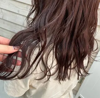 カラー 顔周り🇰🇷韓国 レイヤー/モエのヘアスタイル