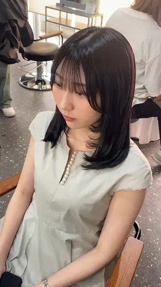 ミディアム パーマ/ダブルカラー ブリーチ⭐️海斗のヘアスタイル