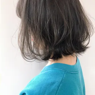 ショート カラー 似合わせ.ﾍｱｾｯﾄ 得意🌹井上美沙のヘアスタイル