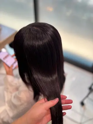 ロング カラー miyu♡🎀 透明感カラー🩰♡のヘアスタイル
