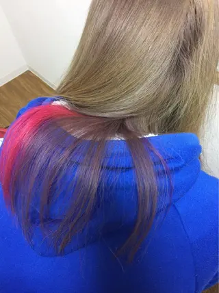 ロング カラー じょん 。のヘアスタイル