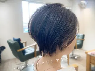 ショート カラー 前田 健太のヘアスタイル