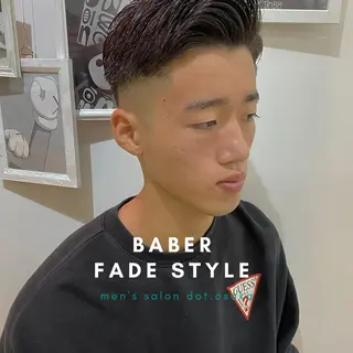 ショート メンズ CLUTCH天王寺 西藤遥河のヘアスタイル