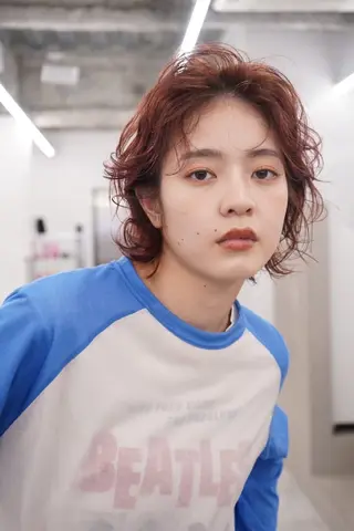 パーマ ショート LUVISM名駅店所属・カット/ミディアム /名古屋/ioriのヘアスタイル