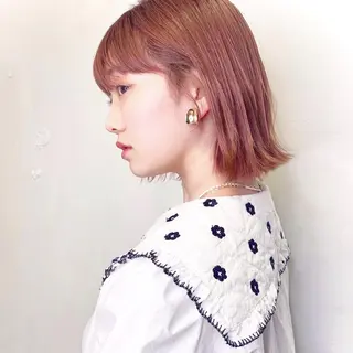 ミディアム カラー Sana / 韓国ヘア / カラーのヘアスタイル