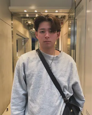 メンズ 内山 湧勝/ショート パーマ特化美容師のヘアスタイル