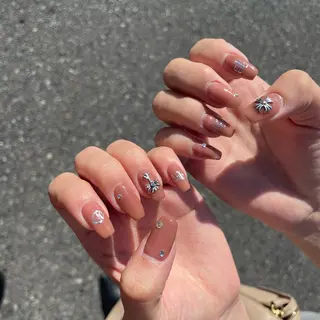 ネイル 韓国/網紅/パーツ M-salonのネイルデザイン