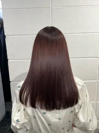 ロング カラー 原宿 ツヤカラー🫧 ちり🍎のヘアスタイル