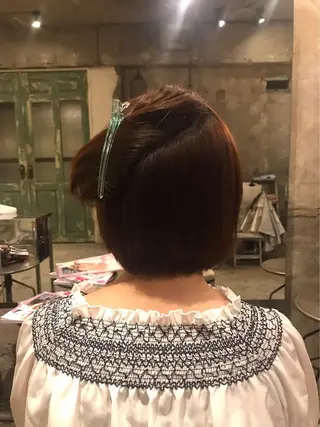 ショート HACCH （ハッチ）所属・🪼ボブ/ハイトーン /髪質改善🪼のヘアスタイル