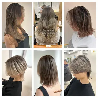 ミディアム カラー ヘアアレンジ メンズ カラー指名No.1✨ 星野六三四のヘアスタイル