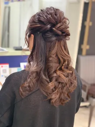 ヘアアレンジ ベストシーン 新浦安のマツエク・マツパデザイン