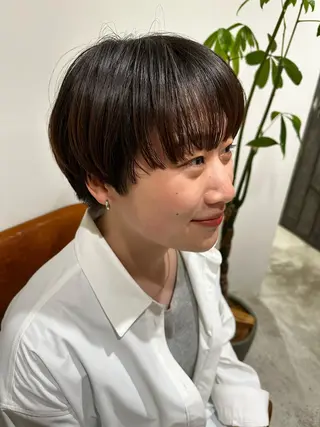 ショート yukie🌷 /暖色🍒梅田サロンのヘアスタイル