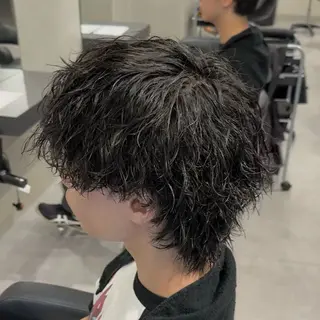 ショート パーマ メンズ メンズパーマ特化 /しゅうとのヘアスタイル