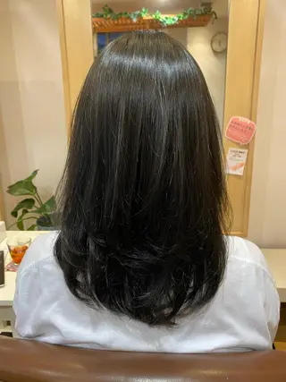 ミディアム カラー 🌹艶髪カラー🌹 津田晴加【西荻窪】のヘアスタイル