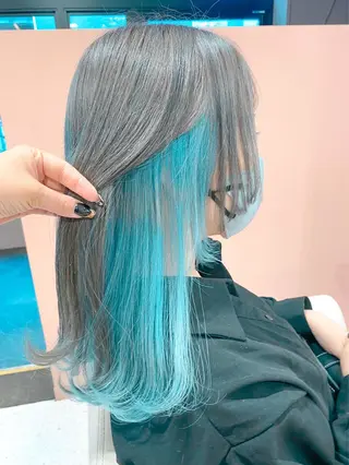 ミディアム カラー Chérie所属・Chérie 渋谷/カラーサロンのヘアスタイル