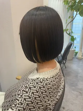 ショート ボブ/髪質改善/ soiナカジママドリのヘアスタイル