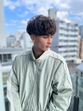 メンズ dao/ミルクティー /ブラウン/ブロンドのヘアスタイル