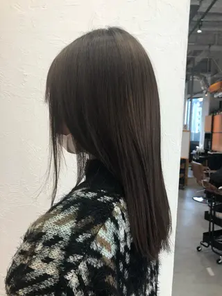 ロング カラー 脇谷 拓弥のヘアスタイル