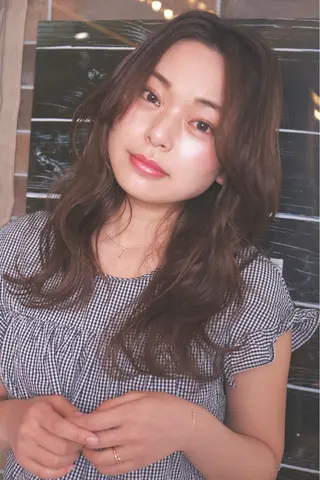 ロング パーマ さかい なつみのヘアスタイル