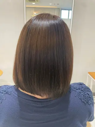 ミディアム 佐々木 麻衣のヘアスタイル